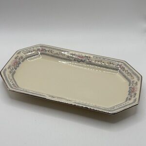 Lenox Charleston Pattern Octagonal Butter Dish
